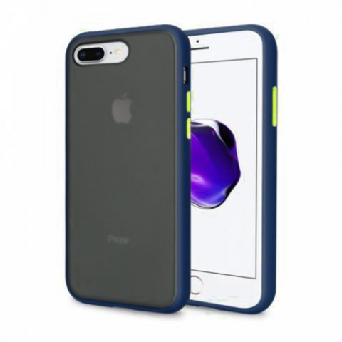 Чехол Shadow Matte для iPhone 8 Plus Midnight blue/Lime